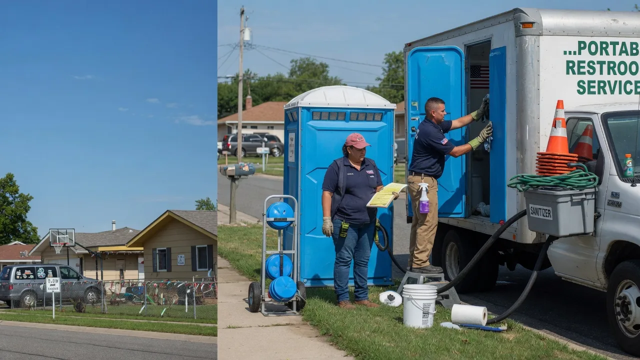 Portable Toilet Rental in Colon, MI near me